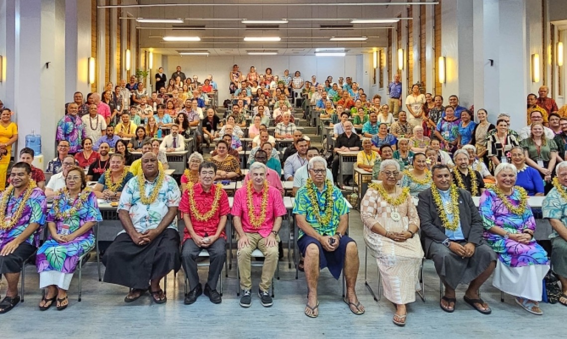 CARP Pacific Region Team Presents at the Pacific Ocean, Pacific Climate Change Conference in Samoa