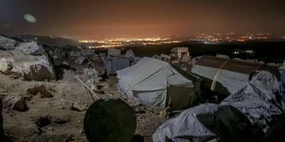 refugee camp in Syria